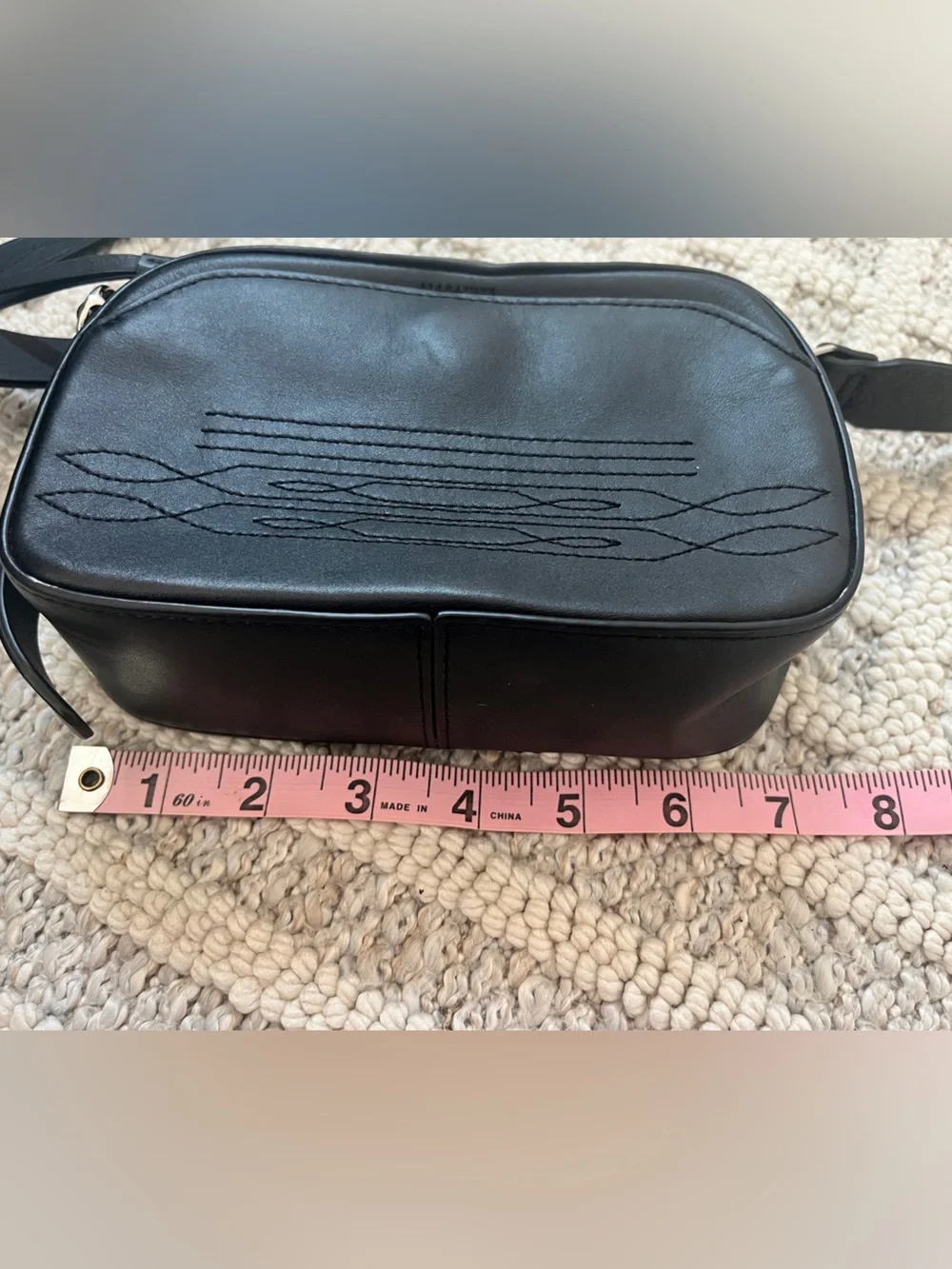 ALLSAINTS Cooper Leather Camera Bag